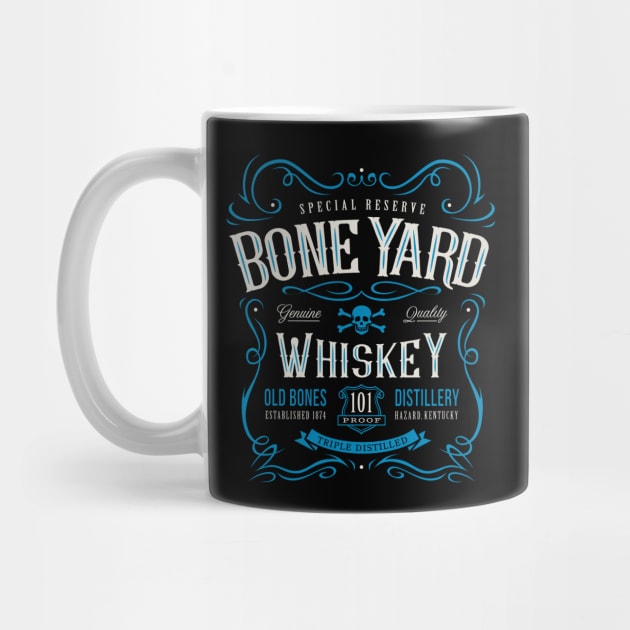 Boneyard Whiskey Label by Starquake